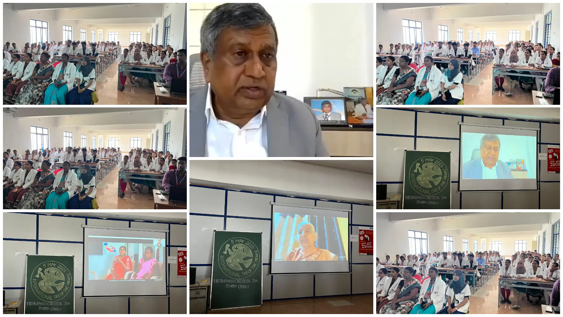 Navodaya College of Nursing Participates in International Midwives Day 2025 via Zoom