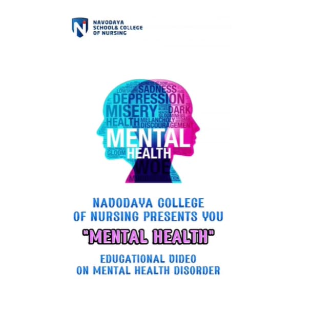 World Mental Health Day 2025: Awareness Video by B.Sc. Nursing Students at Navodaya School and College of Nursing, Raichur