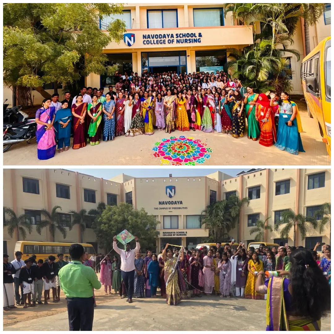 Makara Sankranti Celebration 2026 at Navodaya College of Nursing, Raichur