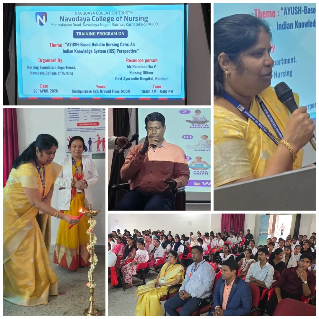 Training Programme on AYUSH-Based Holistic Nursing Care