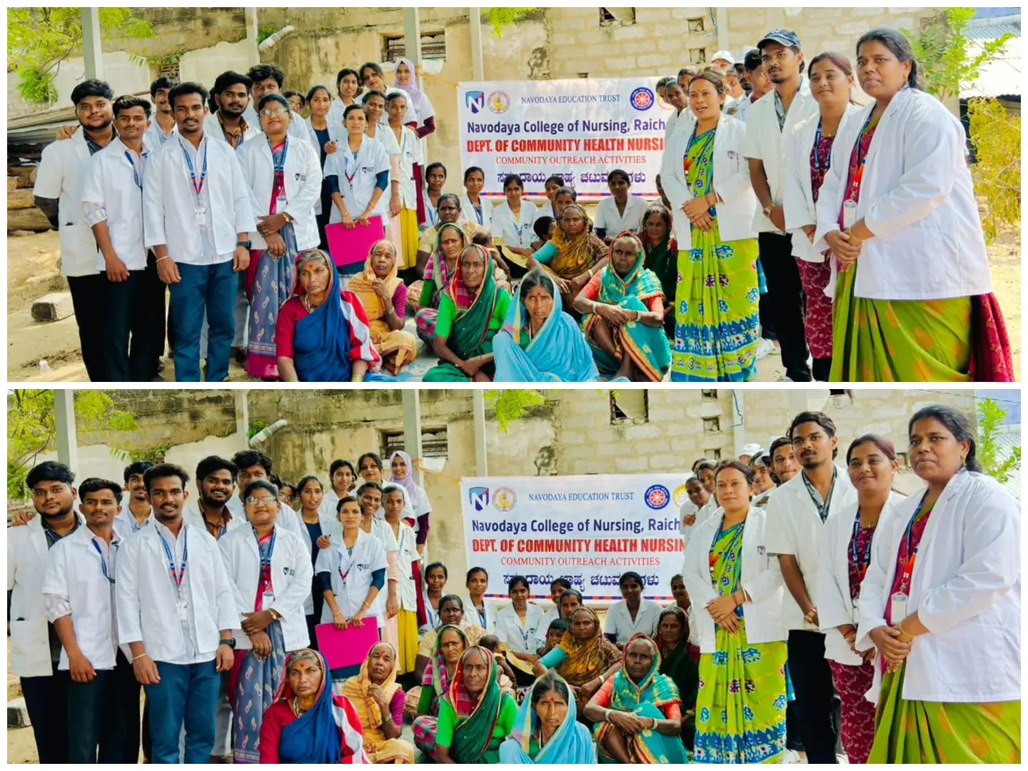 Community Health Nursing Nutritional Programme at Maliyabad Rural Area